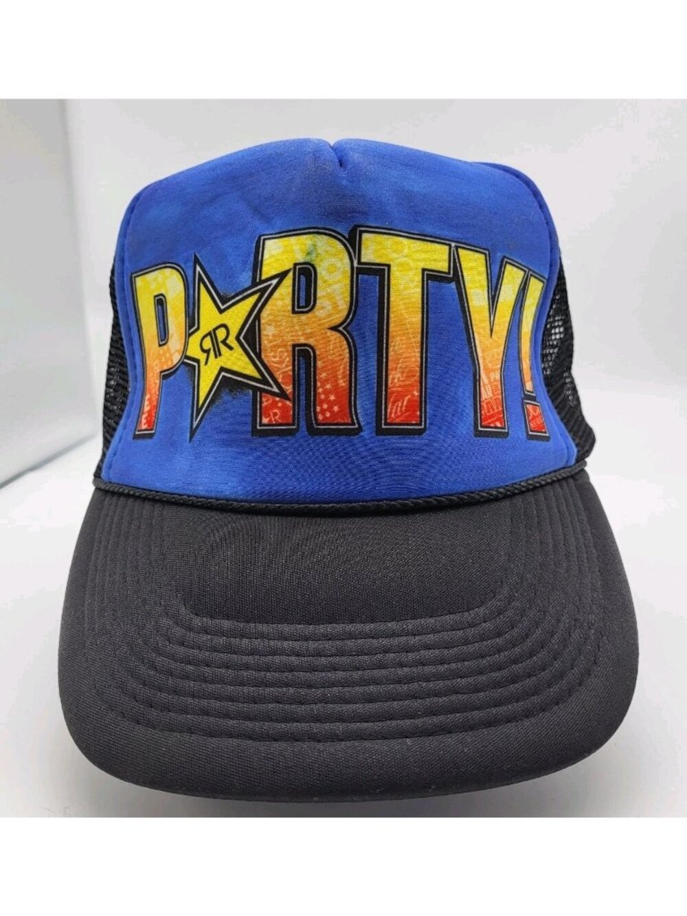 RockStar Energy Party Advert cap hat promo Trucker mesh snapback Hipster